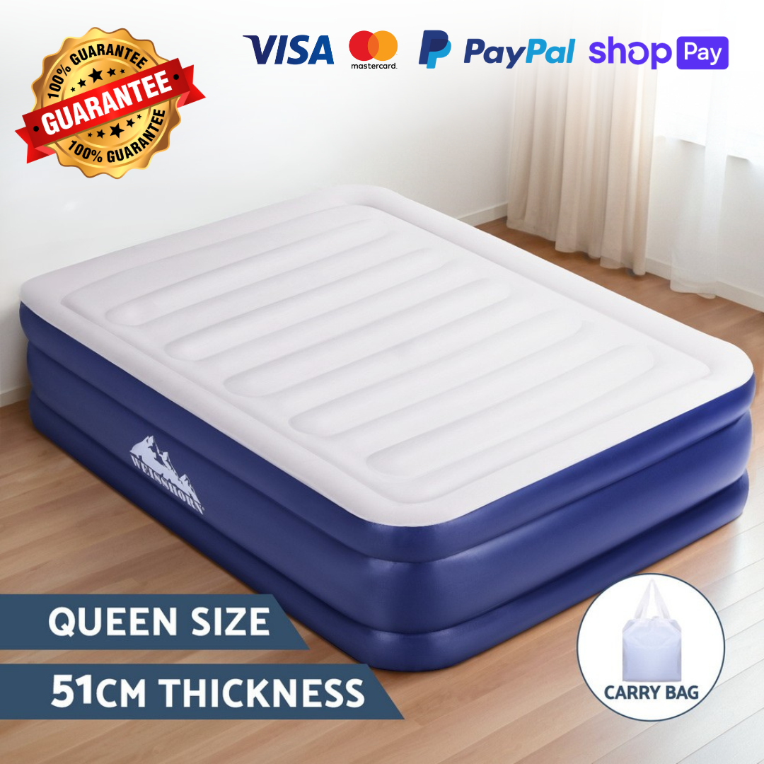 Premium Inflatable Mattress - Air Mattress, Comfort On Demand, Restful Nights