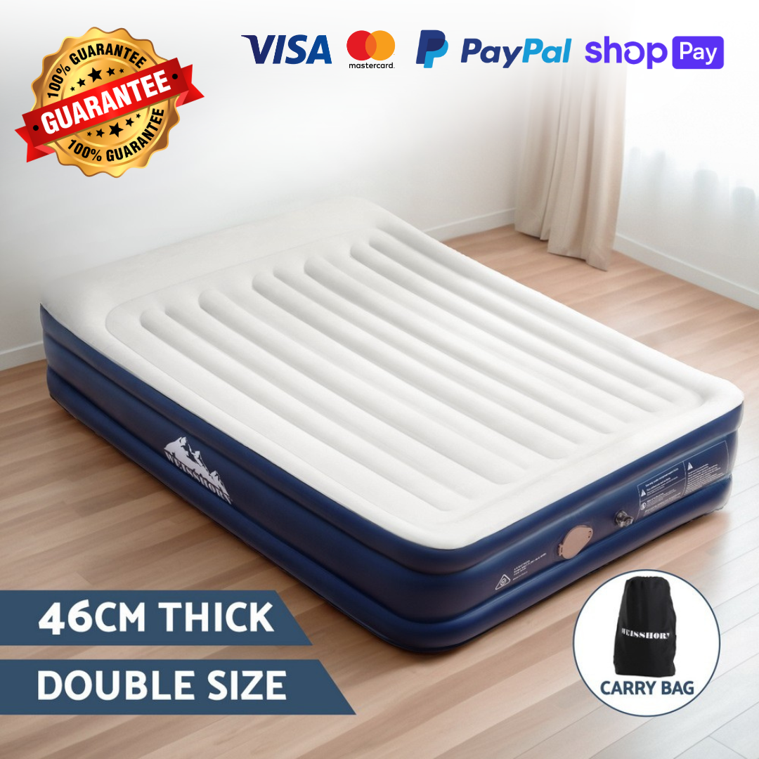 Premium Inflatable Mattress - Air Mattress, Comfort On Demand, Restful Nights