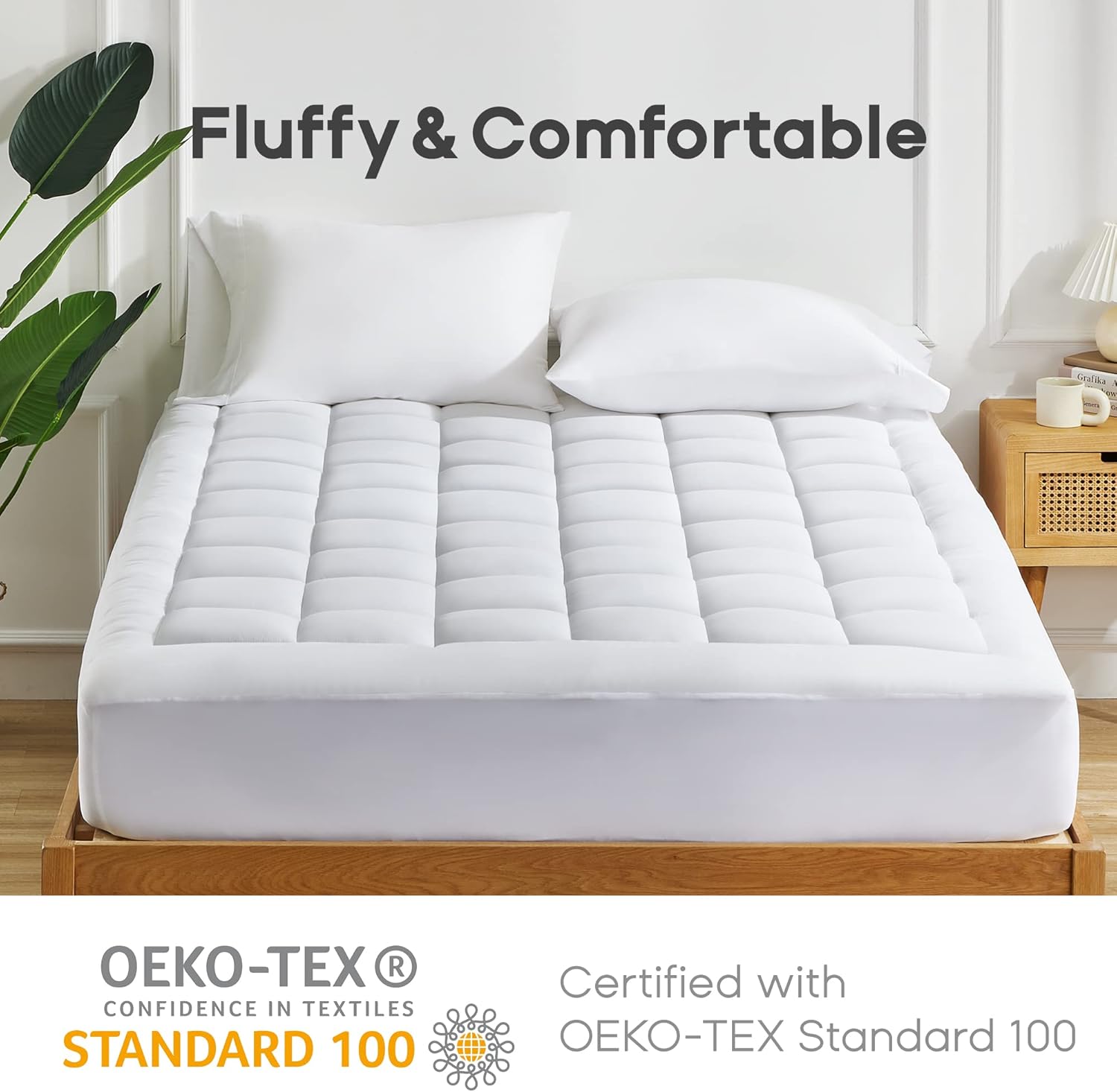 Eco Toppers™ | Cooling Bamboo Mattress Topper