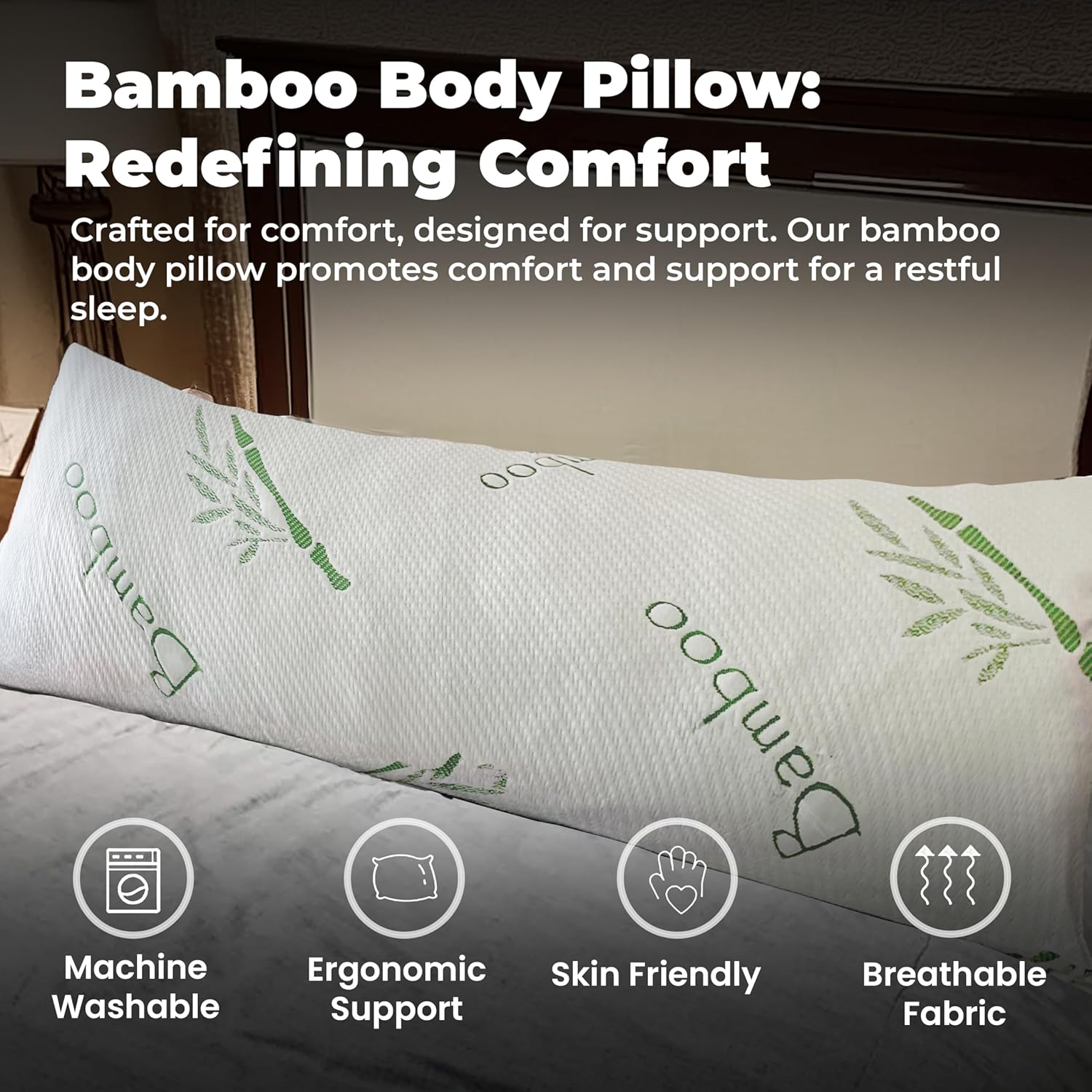 Body Pillow - Eco Toppers™