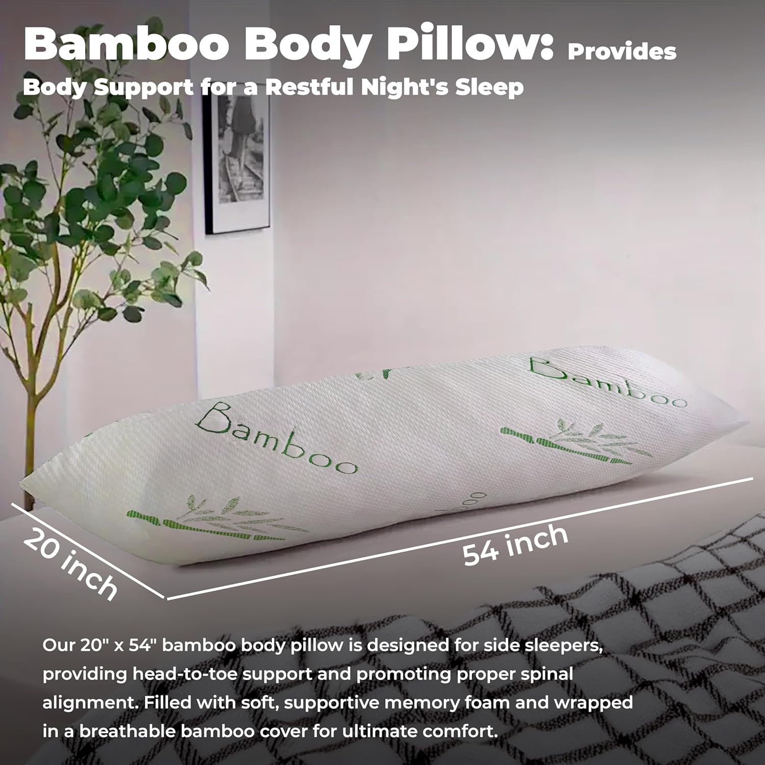 Body Pillow - Eco Toppers™