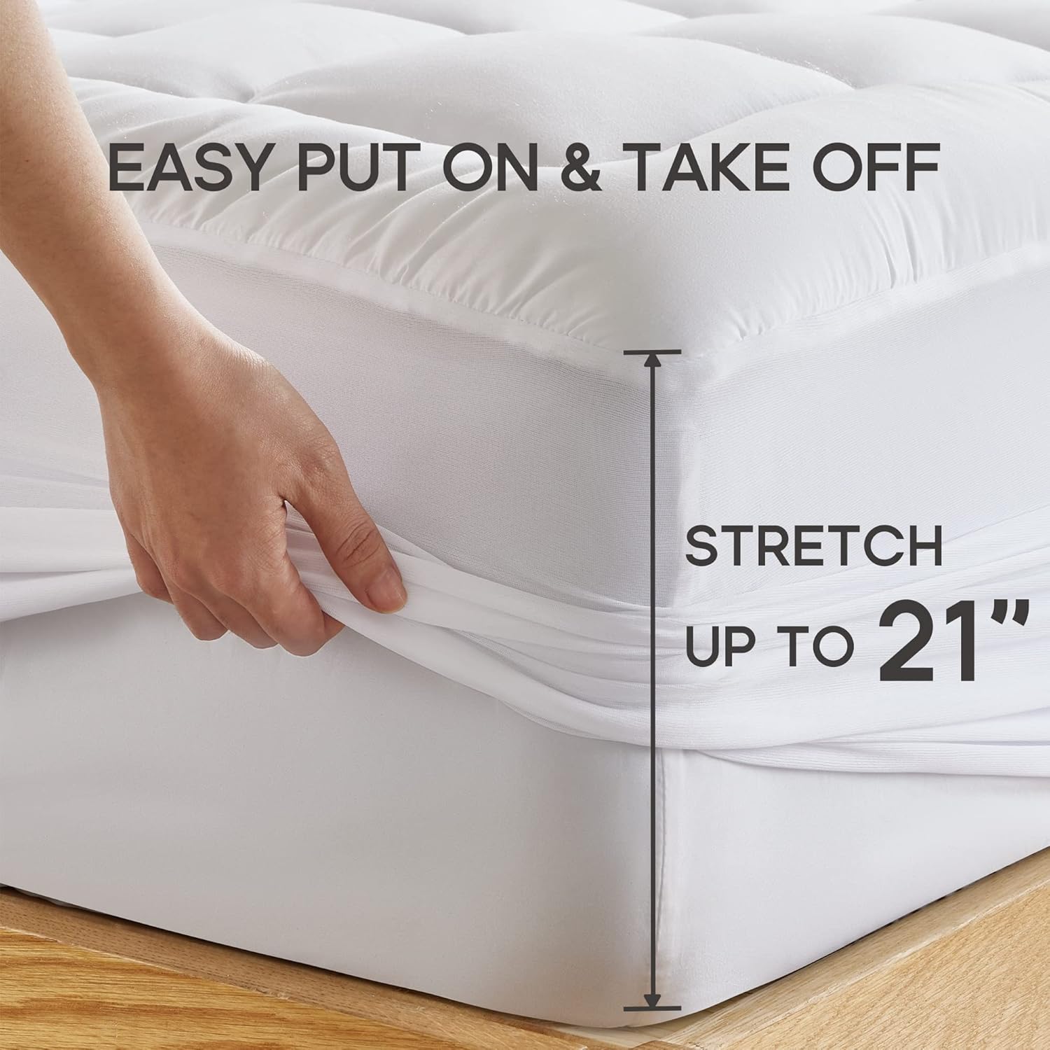 Eco Toppers™ | Cooling Bamboo Mattress Topper