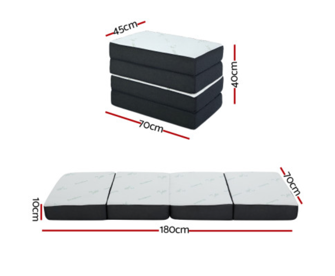 Eco Toppers™ | Foldable Faux Foam Mattress