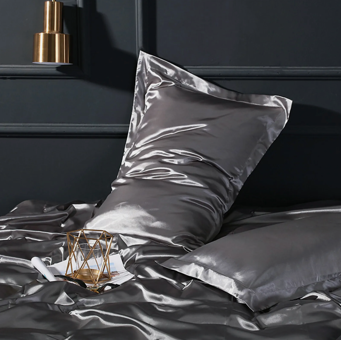 Eco Toppers™ | Silk Satin Pillow Case Set