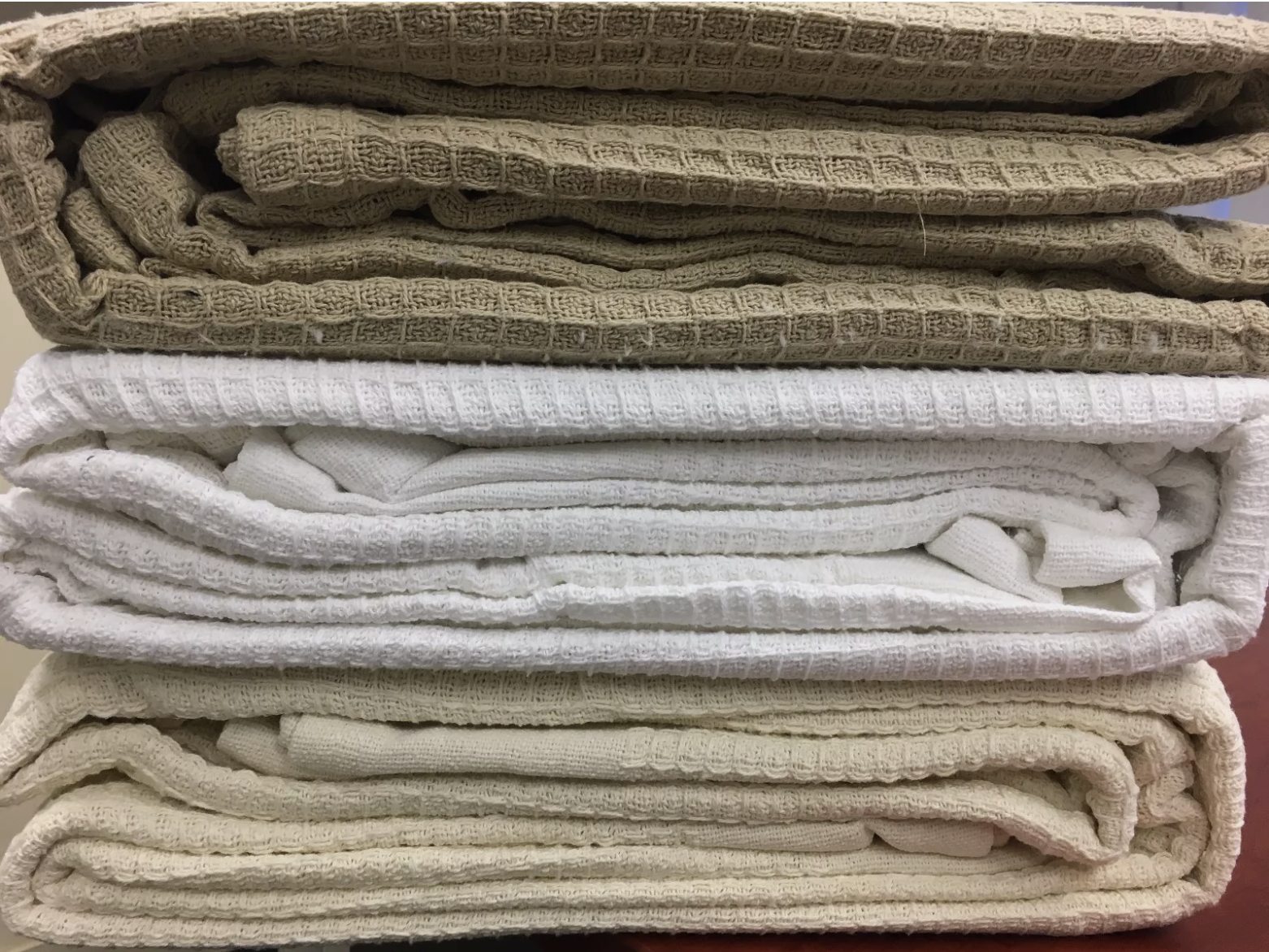 100% Organic Cotton Waffle Blanket