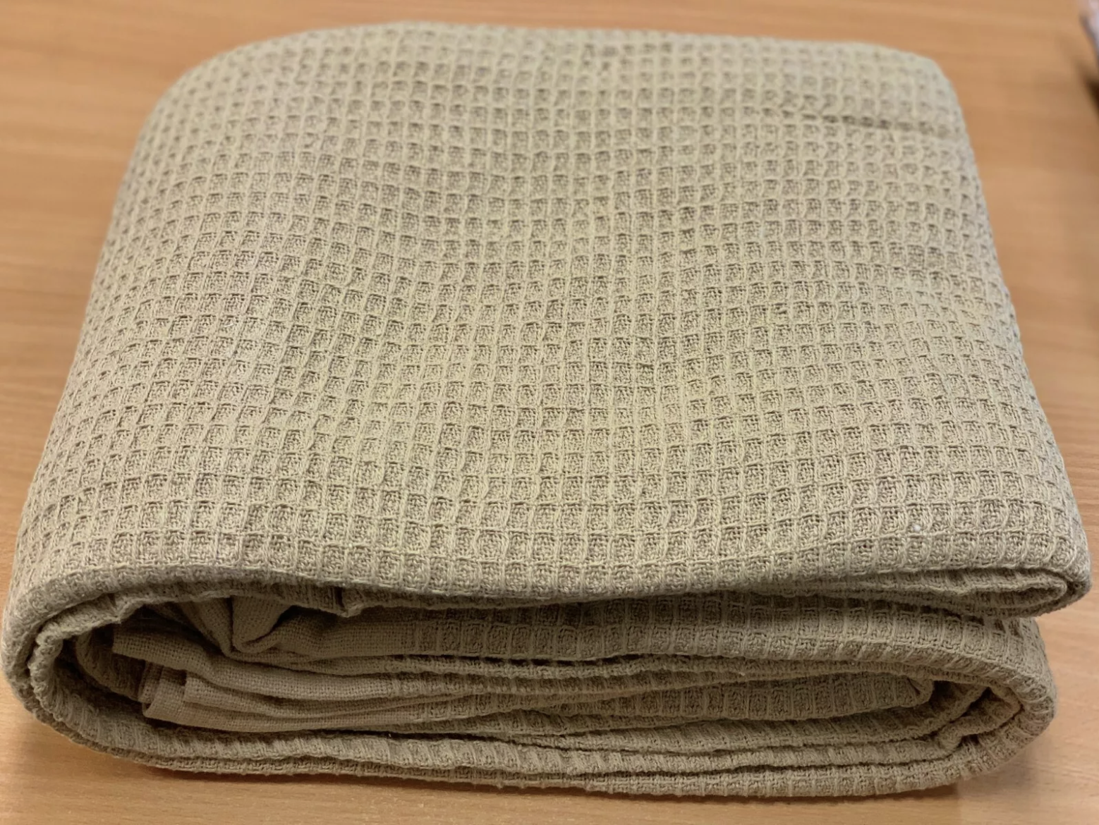 100% Organic Cotton Waffle Blanket